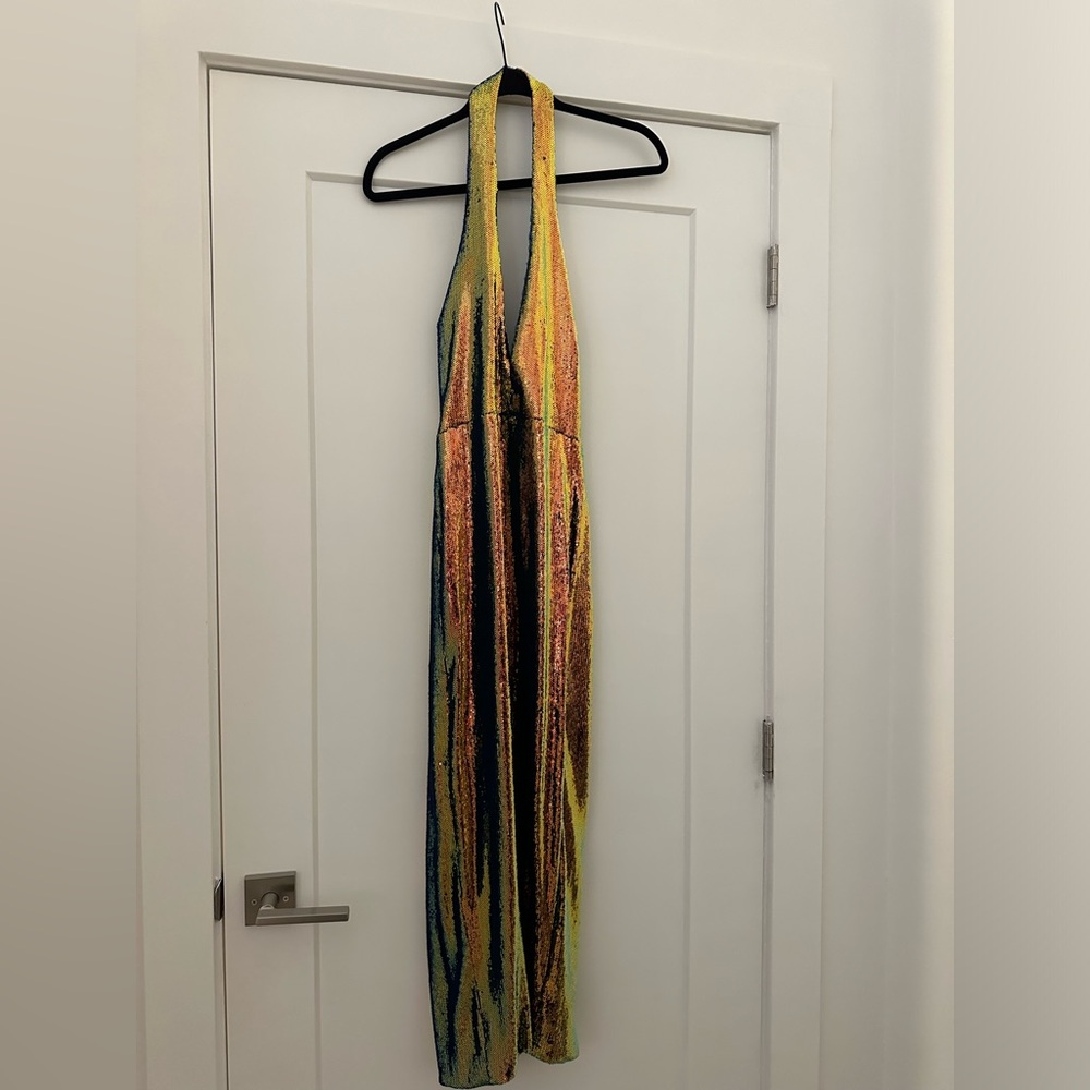 Sequin Midi Dress